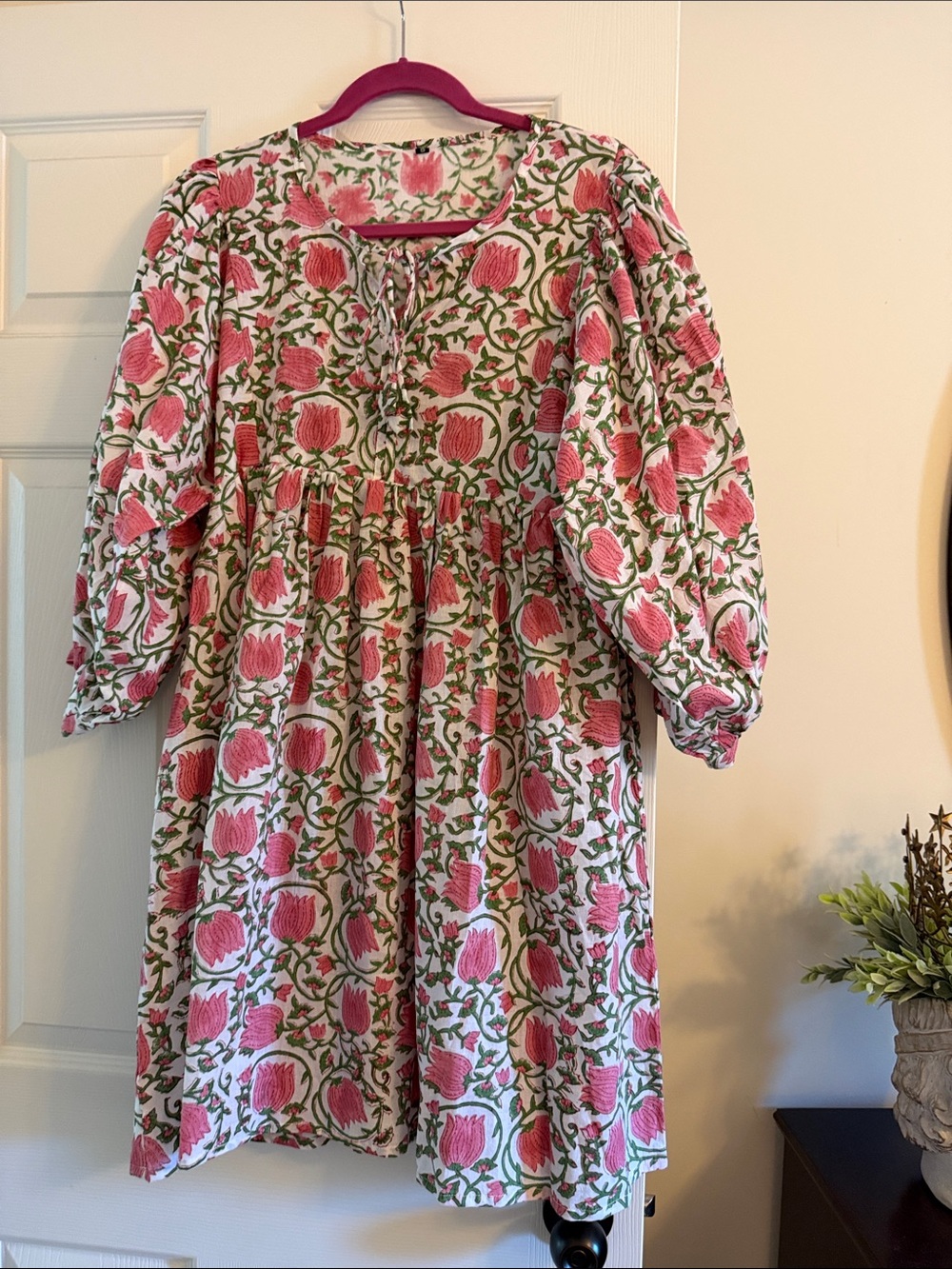Indian print Floral Tunic
